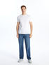 LC Waikiki Crew Neck Short Sleeve Combed Cotton Men's T-shirt